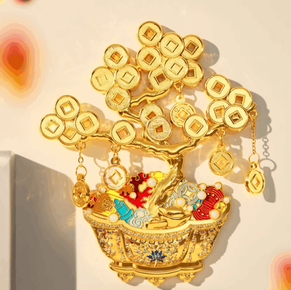 Forbidden City Money Tree Fridge Magnet