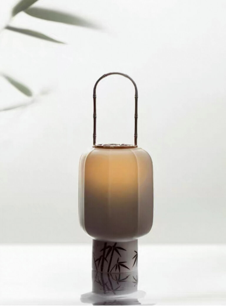 Chinese scented candle, bamboo flavor
