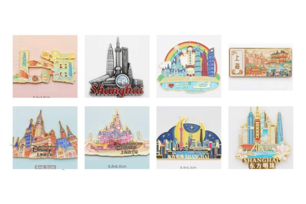 City Fridge Magnets - Shanghai
