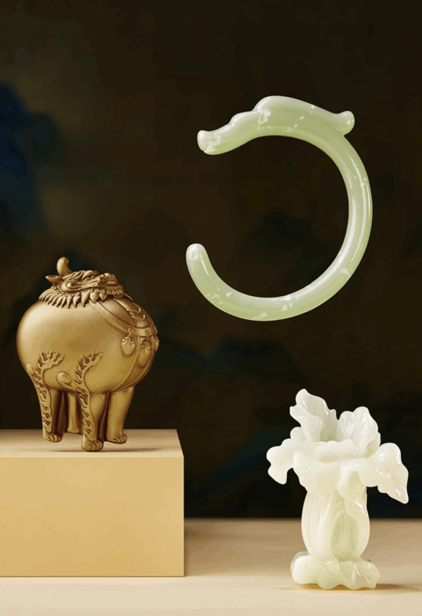 A House Full of Gold and Jade Fridge Magnet