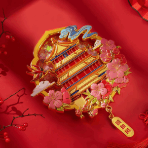 Summer Palace Quicksand Fridge Magnet